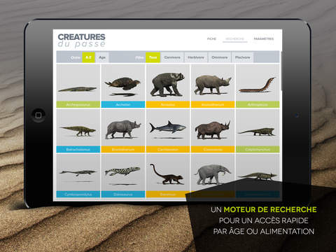 Creatures du passé