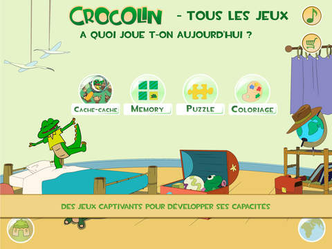 Crocolin jeux