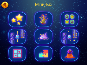 explorium cosmos mini jeux