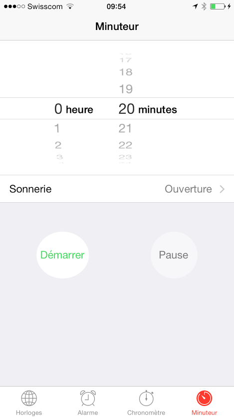 minuteur ipad